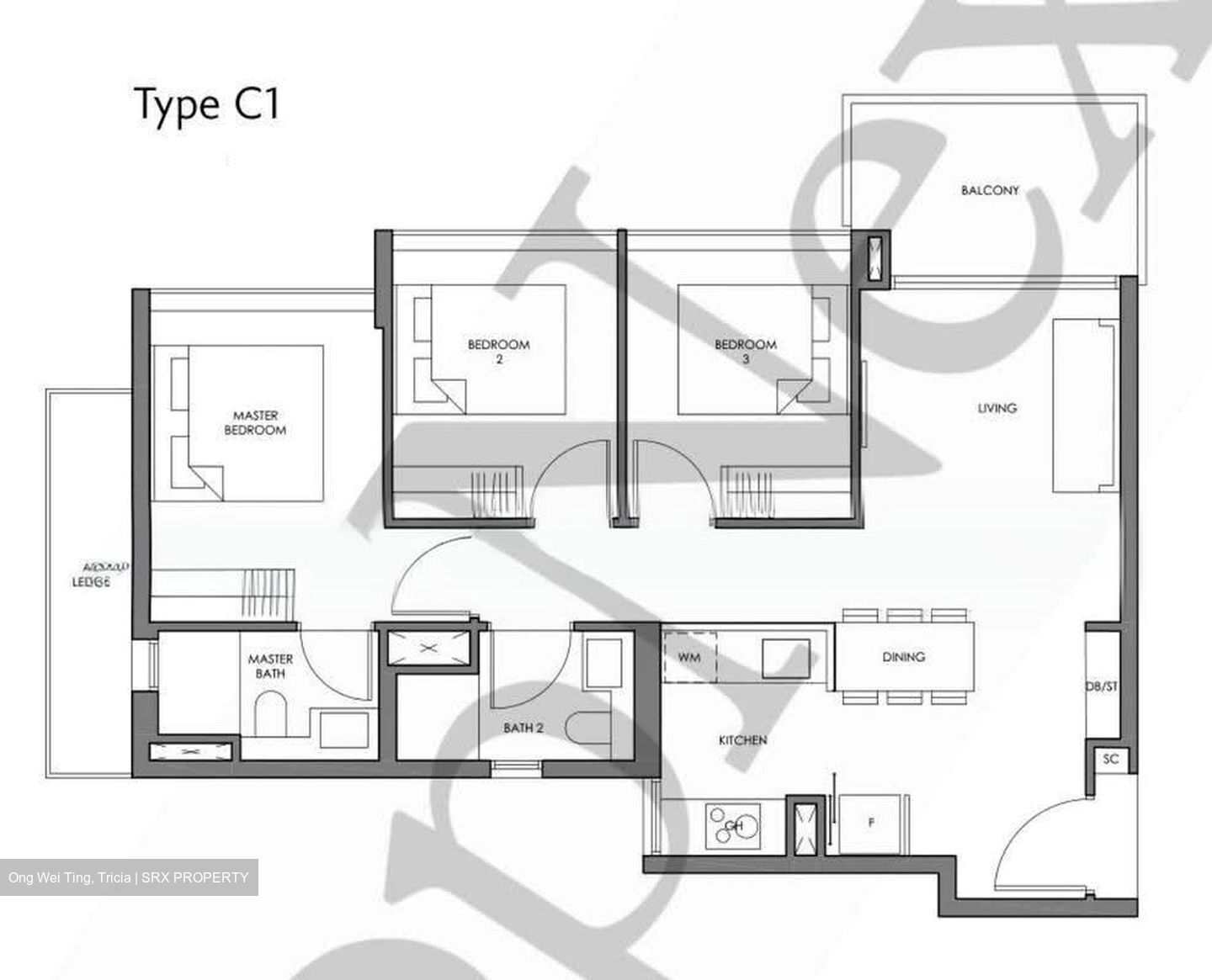 Fourth Avenue Residences (D10), Apartment #612733581
